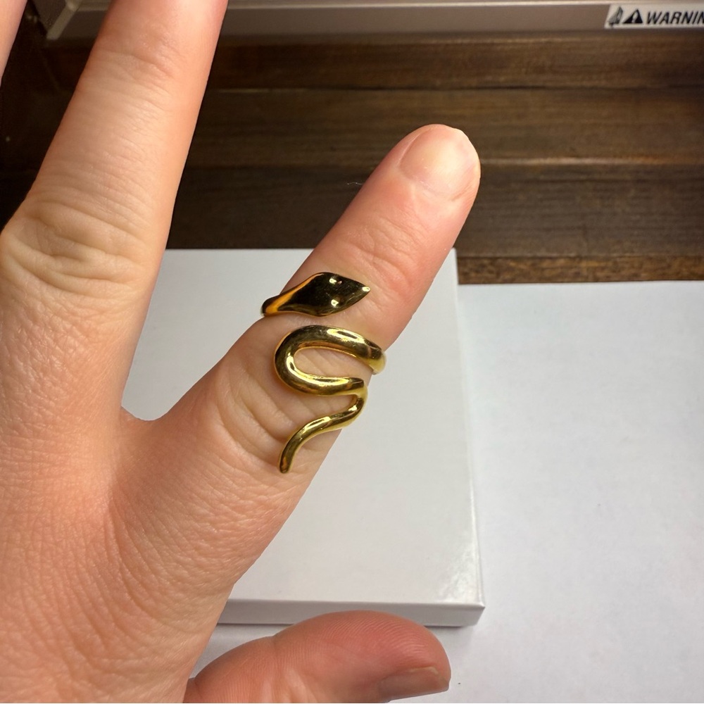 Gold Snake Ring